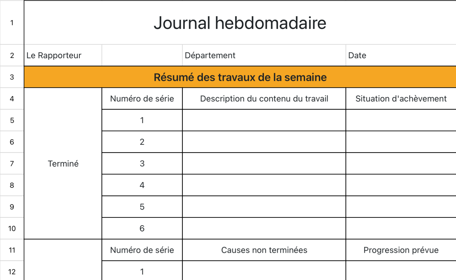 Rapport hebdomadaire de travail 1